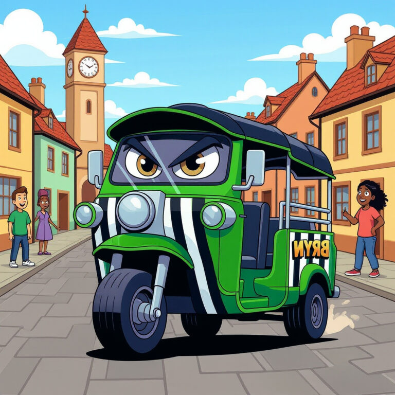 bryn on the streets of thimbleby