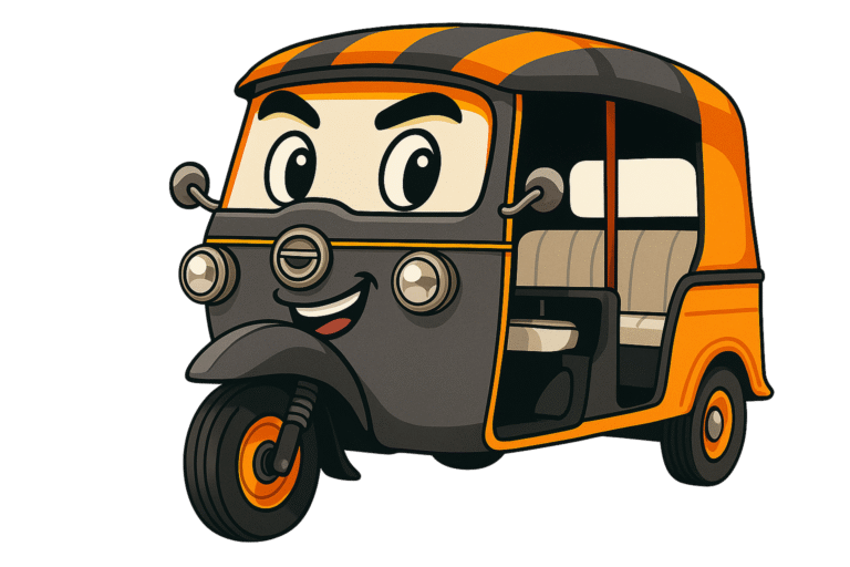 stevie tuk tuk happy